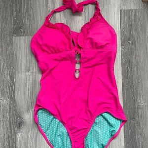 COPY - NWT Guess one piece pink swimsuit
